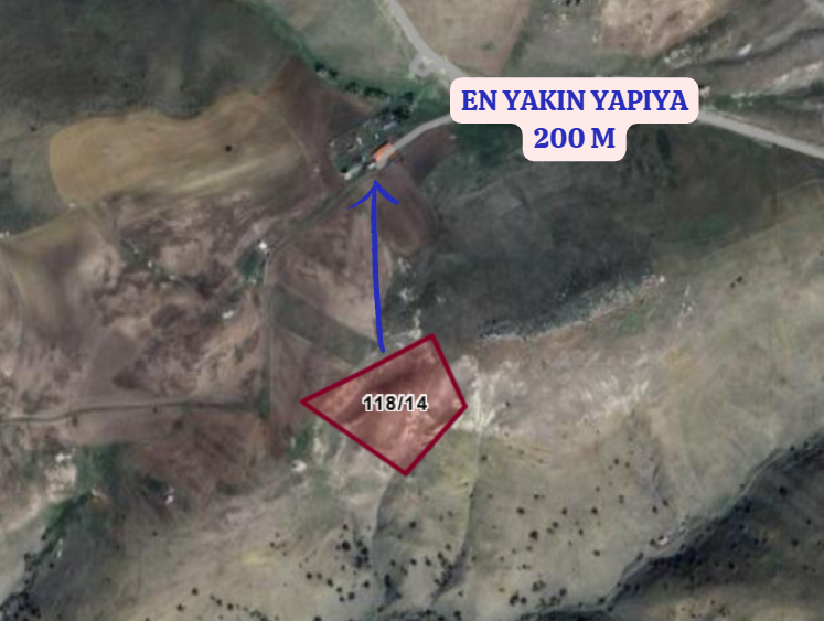 ANKARA ÇANKAYA KARATAŞ  KÖYÜNDE TARLAMIZIN 4.500 M² Sİ SATILIKTIR. - ANKARA ÇANKAYA fotoğraf 5